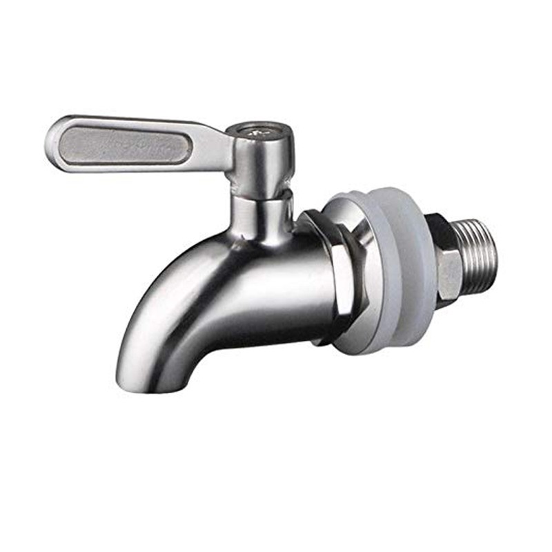 BaderiQ - robinet fontaine - robinet WC - Frejus - noir mat - eau