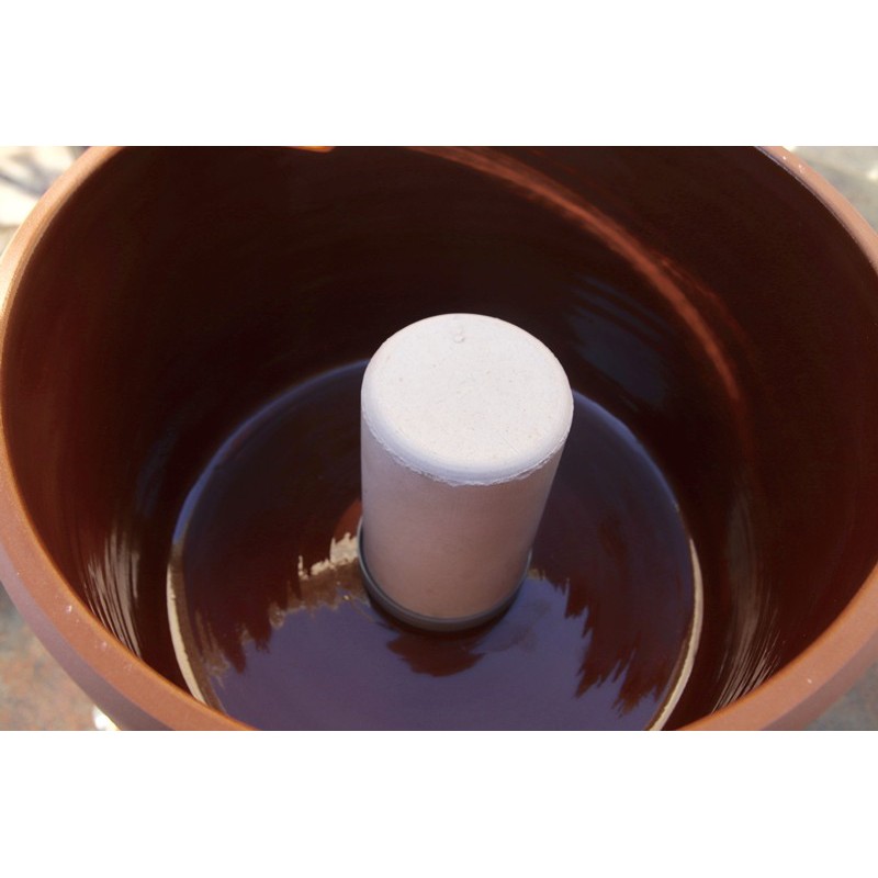 Fontaine Filtrante Française PAUBRASIL 5L terre cuite brute - émaillée