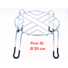 Socle pour fontaine Inox