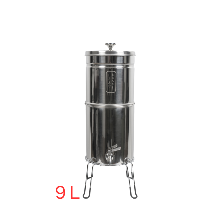 Filtre à eau Inox + socle PAUBRASIL Filtre à eau Inox + socle PAUBRASIL