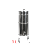 Filtre à eau Inox + socle PAUBRASIL