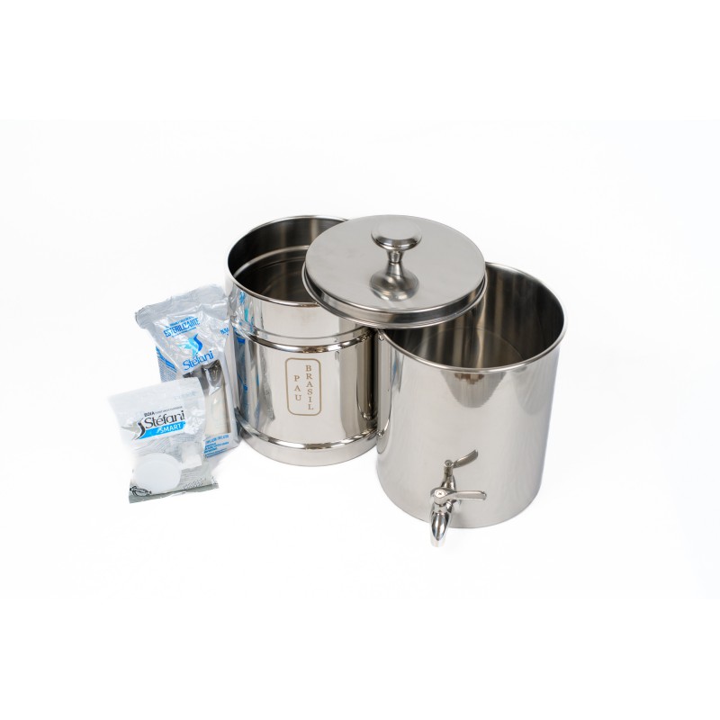 Filtre à eau Inox 6L PAUBRASIL