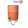 Fontaine Filtrante Française PAUBRASIL 5L terre cuite brute - émaillée