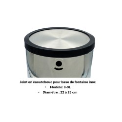 Joint pour base de filtre à eau 8-9L Inox