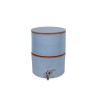 Filtre à eau PAUBRASIL 5L terre cuite émaillée bleue