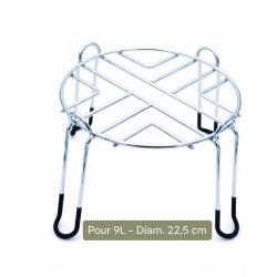 Socle antidérapant en inox pour fontaine filtrante 9L PAUBRASIL