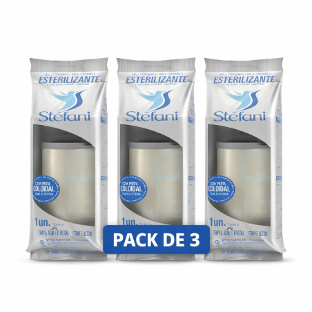 Cartouche filtrante stefani lot de 3