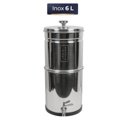 Filtre à eau Inox PAUBRASIL 6 L