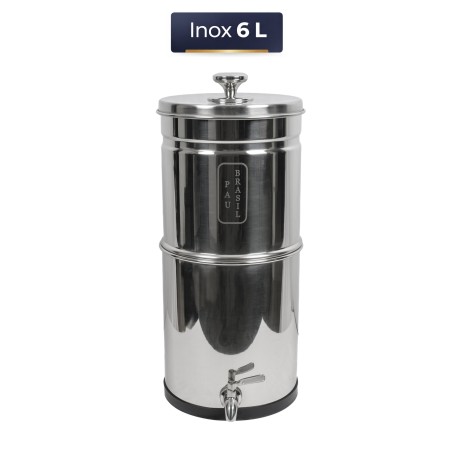 Filtre à eau Inox PAUBRASIL 6 L