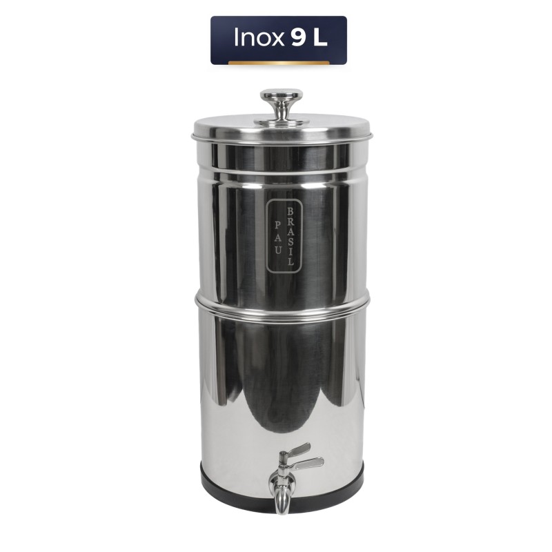 Filtre à eau Inox PAUBRASIL 9L