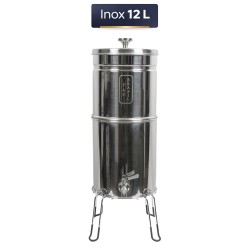 Filtre à eau Inox + socle PAUBRASIL