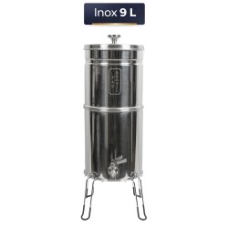 Filtre à eau Inox + socle PAUBRASIL