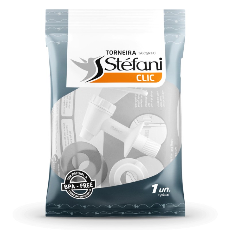 Robinet de rechange blanc  pour fontaine Flex Stéfani