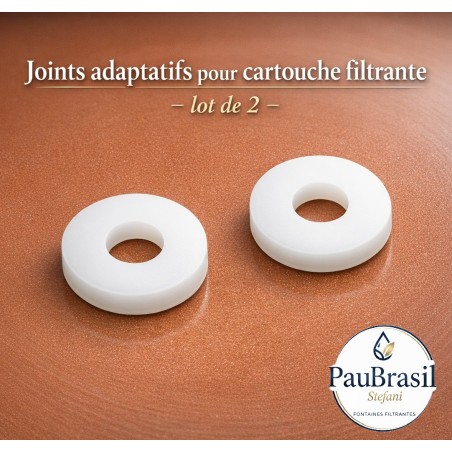 Joints adaptatifs pour cartouches filtrantes - lot de 2