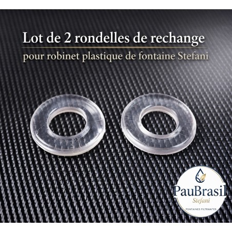 Joints pour robinet plastique stefani - lot de 2