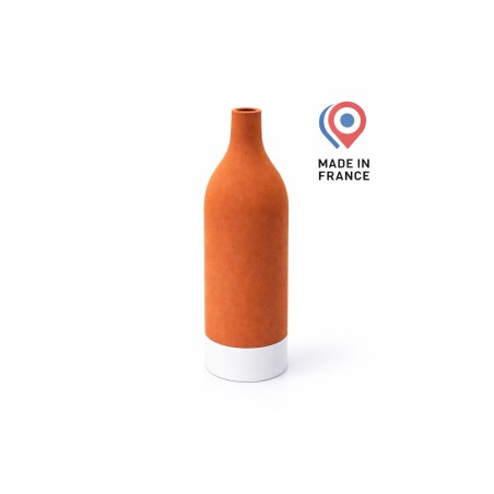 Carafe en Terre Cuite Artisanale – 75 cl – Fabrication Française – Rafraîchissement Naturel de l’Eau (Non Filtrante)