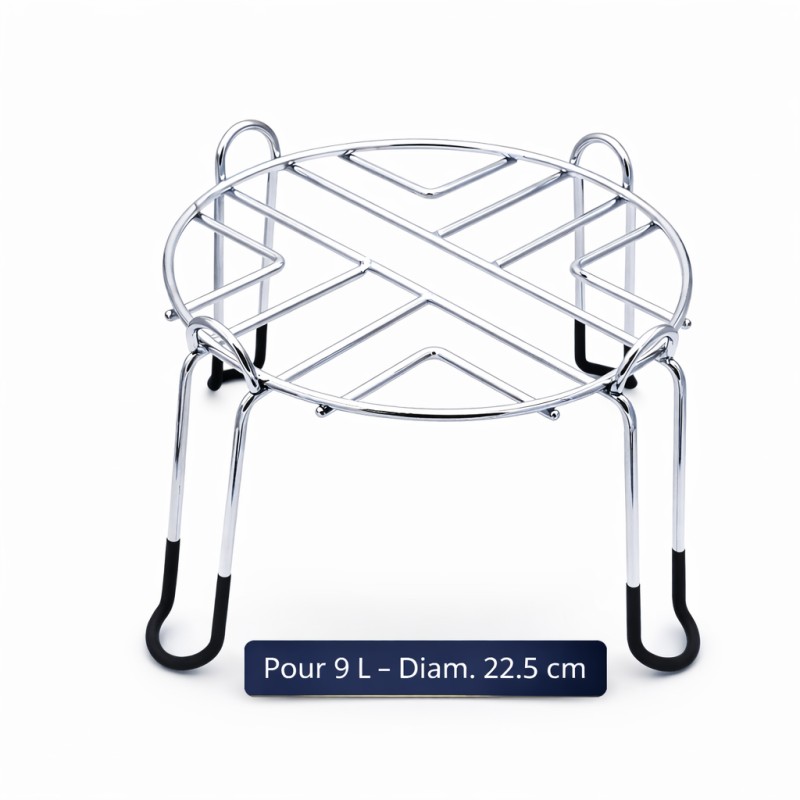 Socle antidérapant en inox pour fontaine filtrante 9L PAUBRASIL