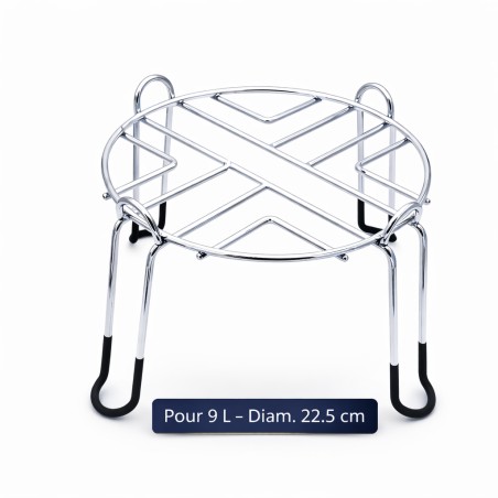 Socle antidérapant en inox pour fontaine filtrante 9L PAUBRASIL