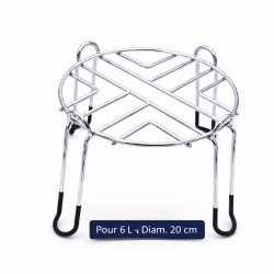 Socle pour filtre 6L Inox à eau PAUBRASIL