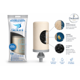 Filtre à eau en terre cuite émaillée bleu PAUBRASIL® – Fontaine filtrante artisanale 5L