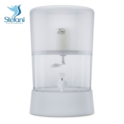 Filtre à eau CRISTAL 6 Litres plastique (6l + 6l) Free bisphenol A,S,F