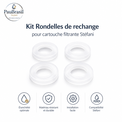 Joints pour cartouche filtrante - lot de 4