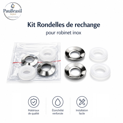 Joints pour robinet inox - kit