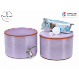 Filtre à eau PAUBRASIL 5L terre cuite émaillée Lilas