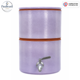Filtre à eau PAUBRASIL 5L terre cuite émaillée Lilas