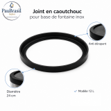 Joint pour base de filtre à eau 12L Inox