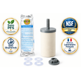 Pack de 3 Recharges Filtres à eau du robinet - Stefani