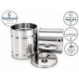 Ensemble de deux cuves seules en inox 304 de la marque PauBrasil pour fontaine à eau par gravité